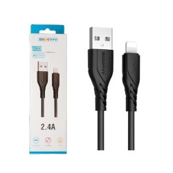 Modorwy Cable MC1111 Lightning 2.4A 1m Black Modorwy Cable MC1111 Lightning 2.4A 1m Black
